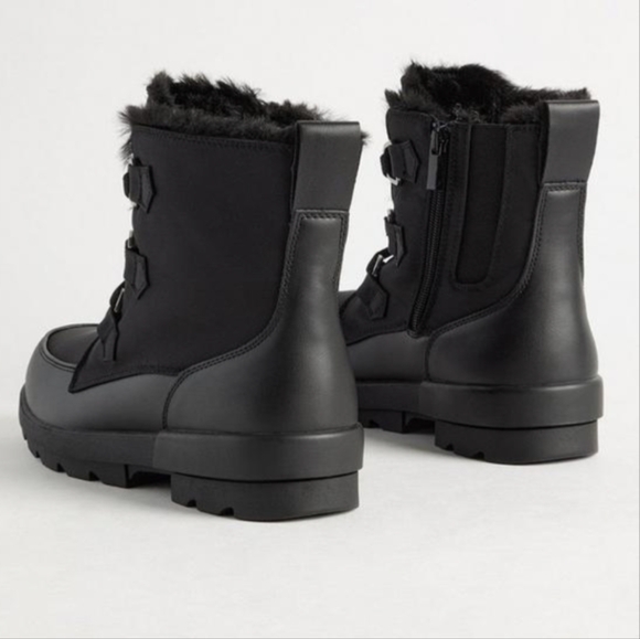 Torrid Black Cold Weather Bootie, size 11WW - Picture 3 of 12